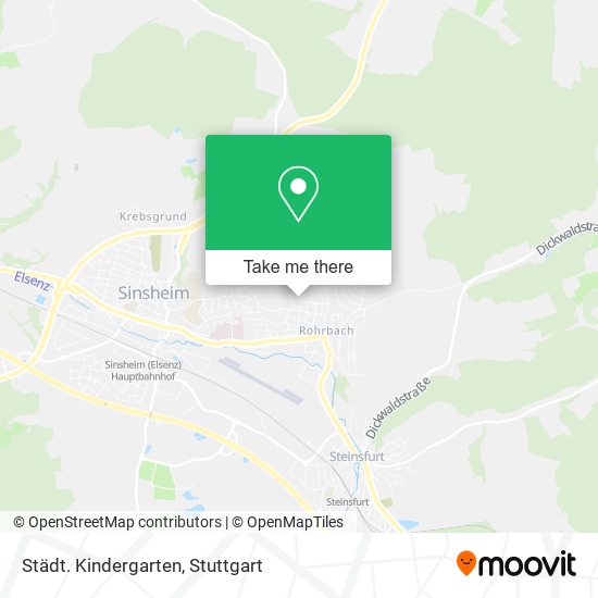 Städt. Kindergarten map