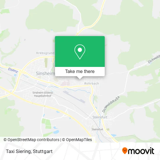 Карта Taxi Siering