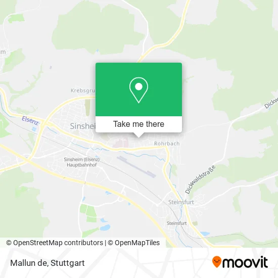 Карта Mallun de