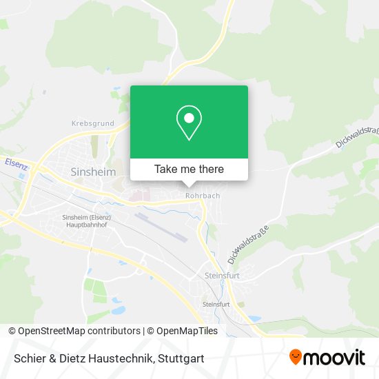 Schier & Dietz Haustechnik map