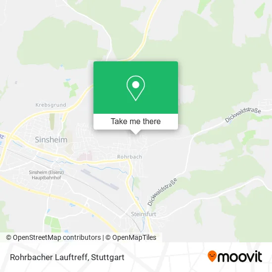 Карта Rohrbacher Lauftreff