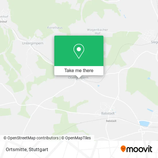 Карта Ortsmitte
