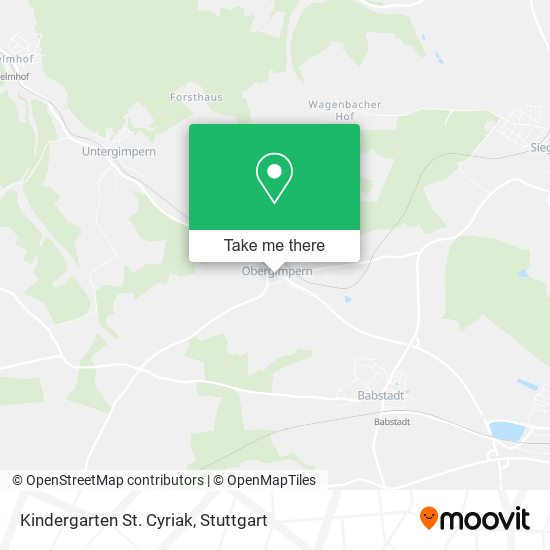 Карта Kindergarten St. Cyriak