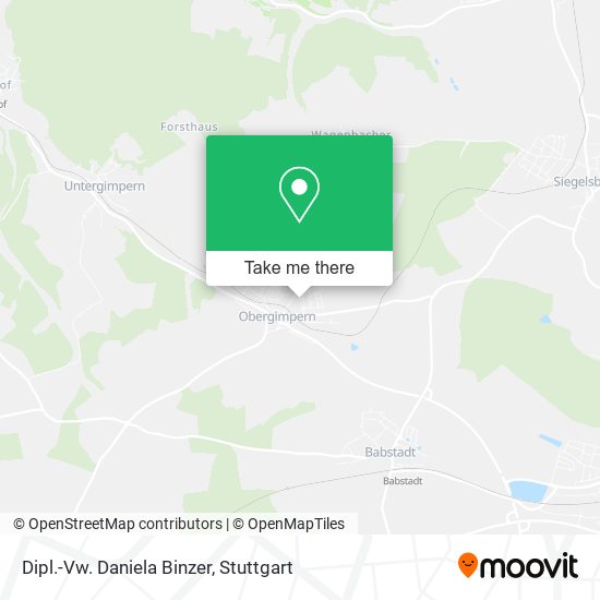 Dipl.-Vw. Daniela Binzer map