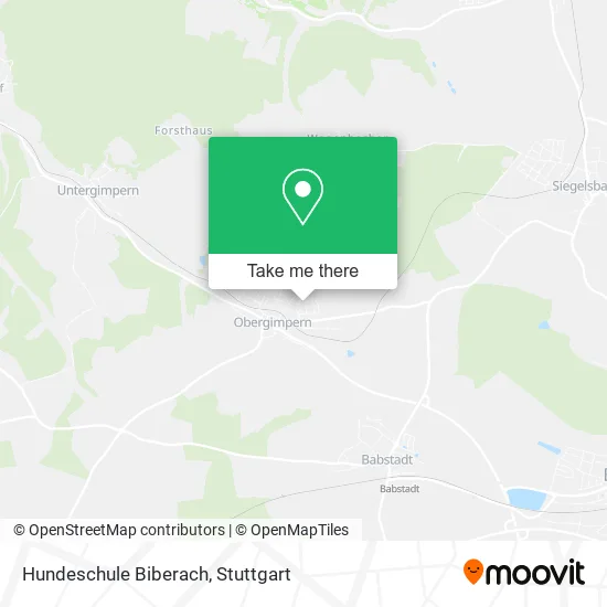 Карта Hundeschule Biberach