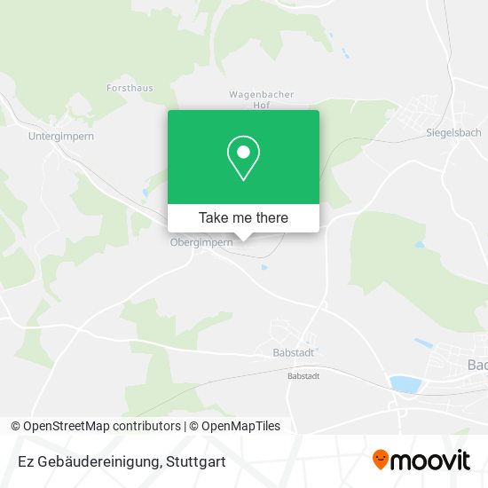 Ez Gebäudereinigung map