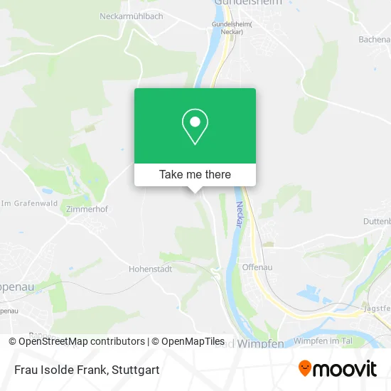 Карта Frau Isolde Frank