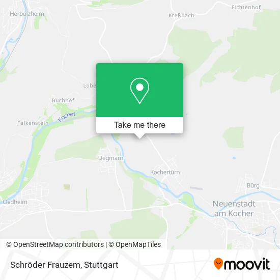 Карта Schröder Frauzem