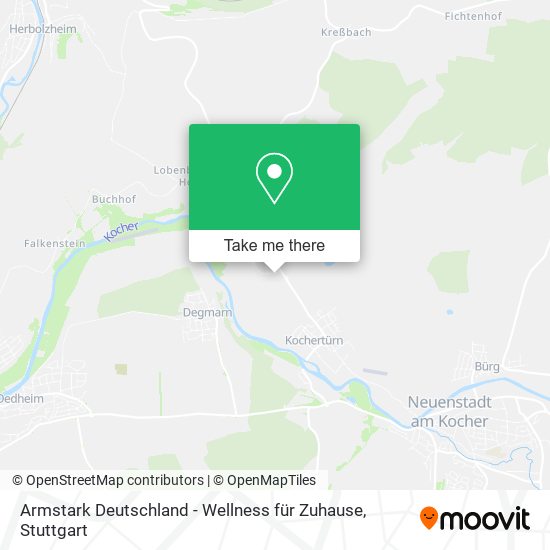 Armstark Deutschland - Wellness für Zuhause map