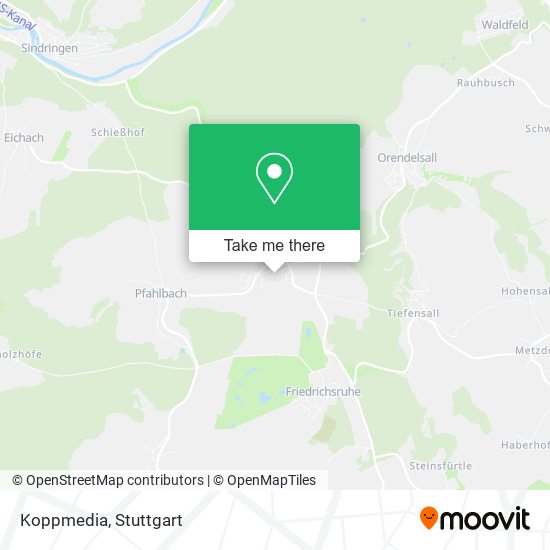 Koppmedia map