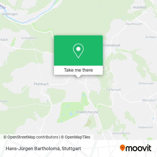 Hans-Jürgen Bartholomä map