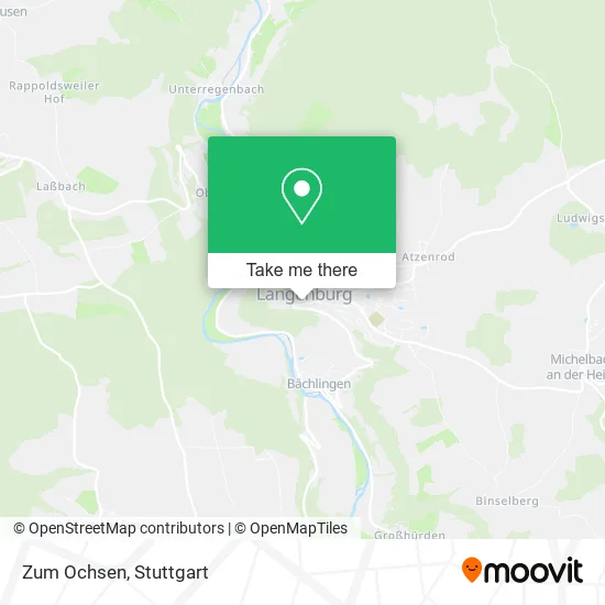 Карта Zum Ochsen