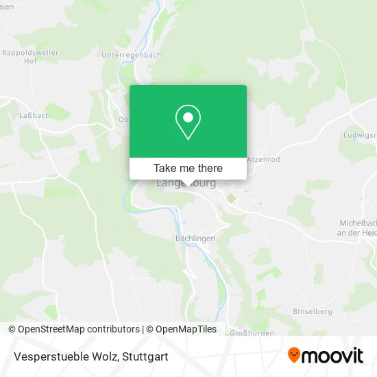 Карта Vesperstueble Wolz