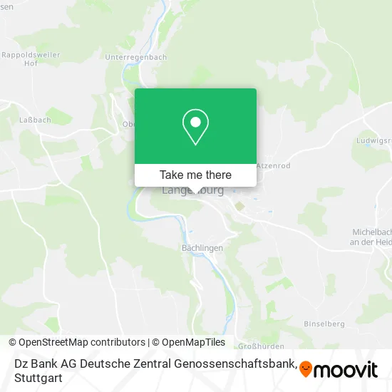 Карта Dz Bank AG Deutsche Zentral Genossenschaftsbank