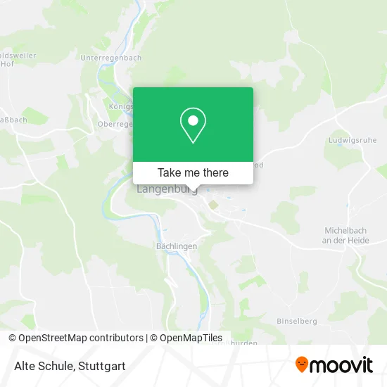 Карта Alte Schule