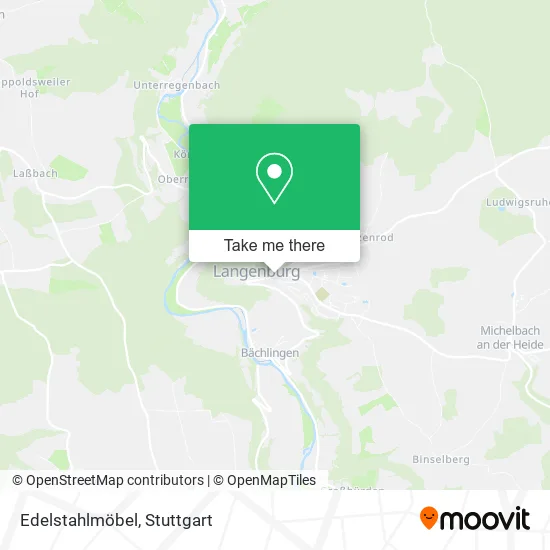 Карта Edelstahlmöbel