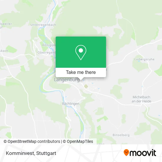 Карта Komminvest
