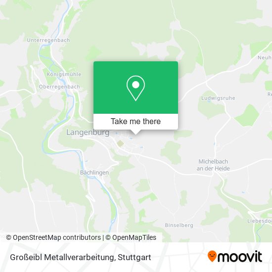 Карта Großeibl Metallverarbeitung