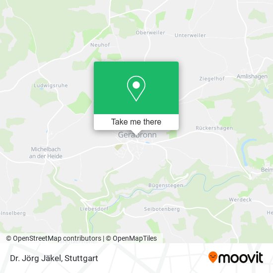 Dr. Jörg Jäkel map