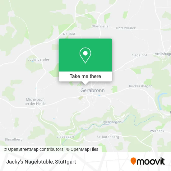 Карта Jacky's Nagelstüble