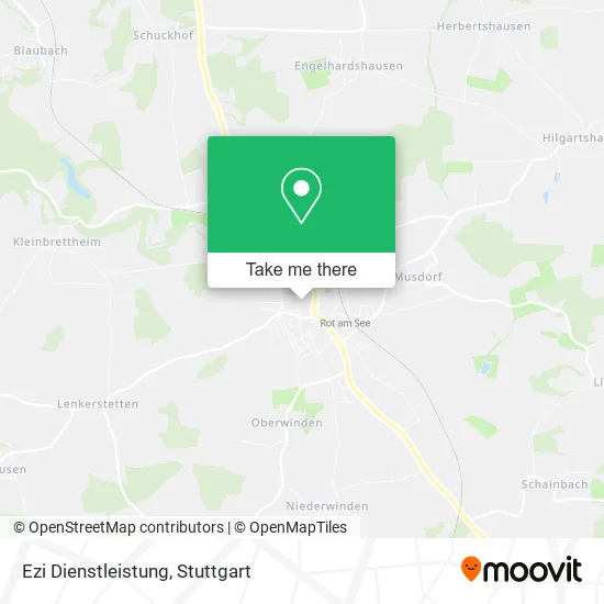 Карта Ezi Dienstleistung
