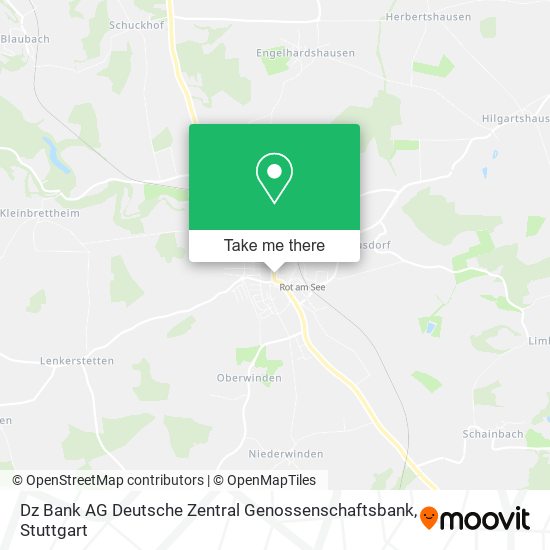 Dz Bank AG Deutsche Zentral Genossenschaftsbank map