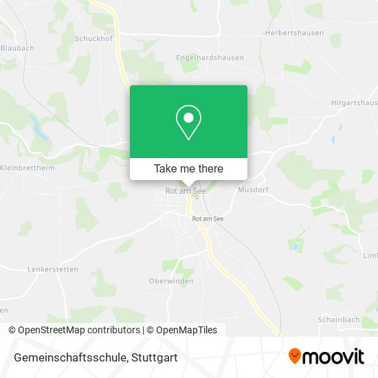 Gemeinschaftsschule map