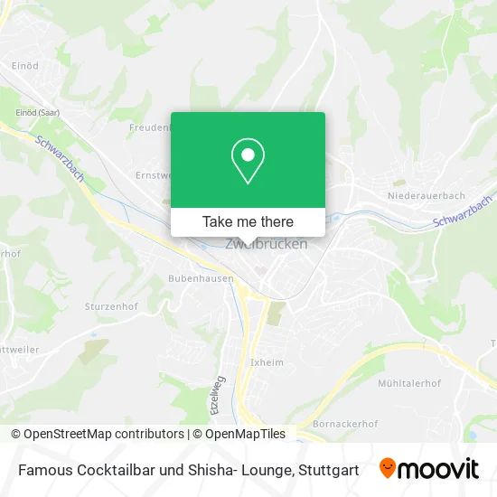 Карта Famous Cocktailbar und Shisha- Lounge