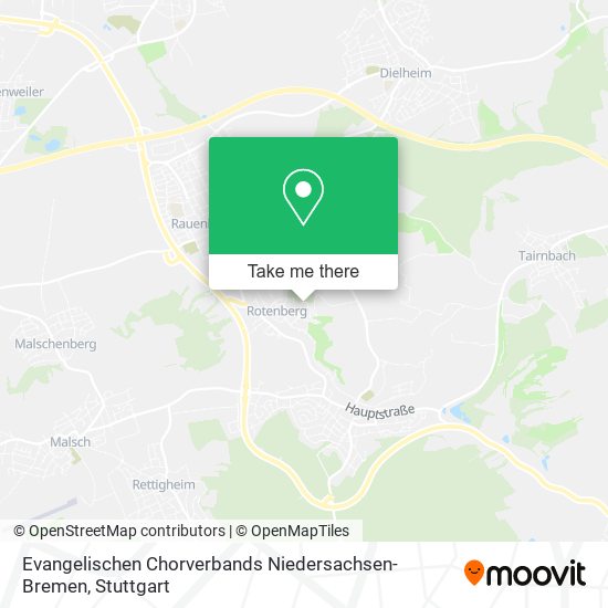 Evangelischen Chorverbands Niedersachsen-Bremen map