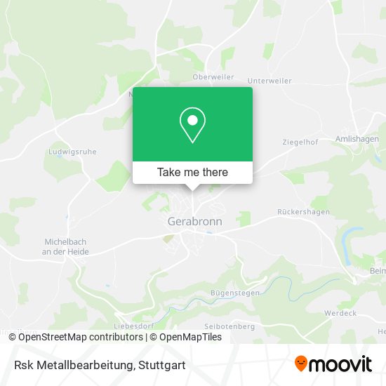 Карта Rsk Metallbearbeitung