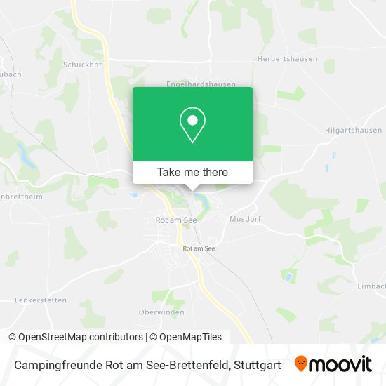 Campingfreunde Rot am See-Brettenfeld map