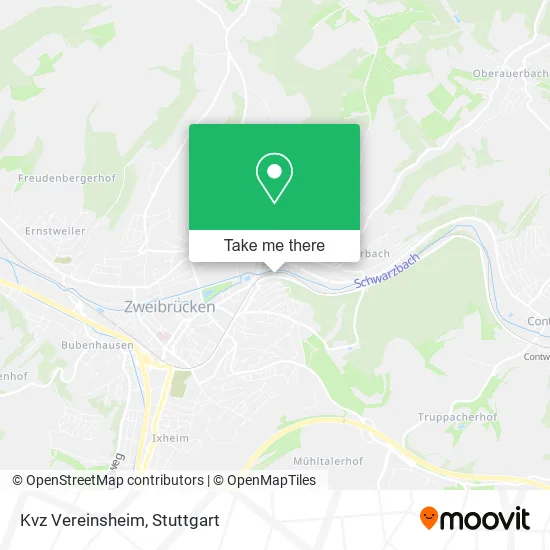 Карта Kvz Vereinsheim