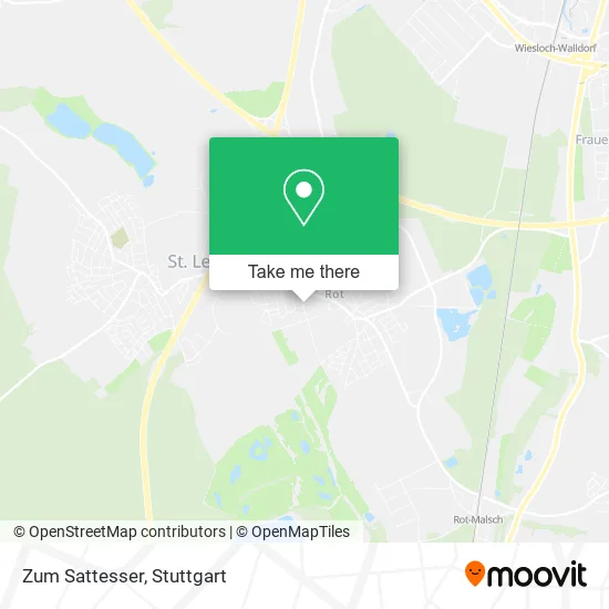 Карта Zum Sattesser