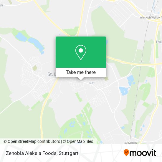 Карта Zenobia Aleksia Foods