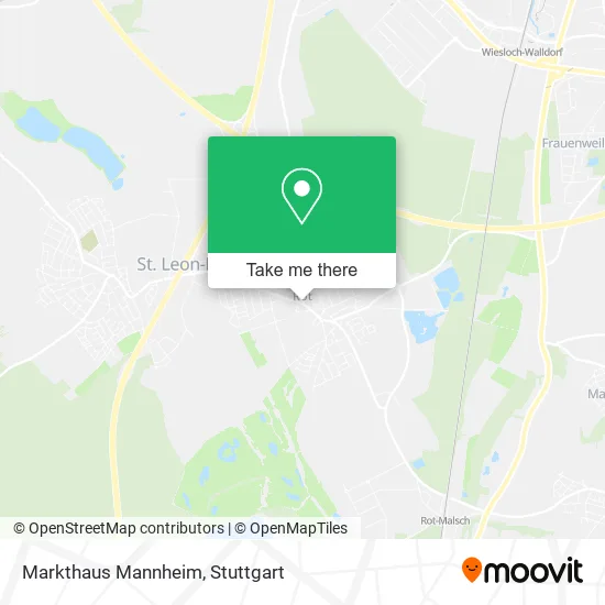Карта Markthaus Mannheim