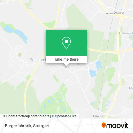 Карта Burgerfahrbrik