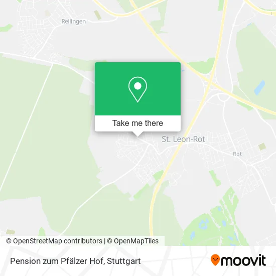 Карта Pension zum Pfälzer Hof