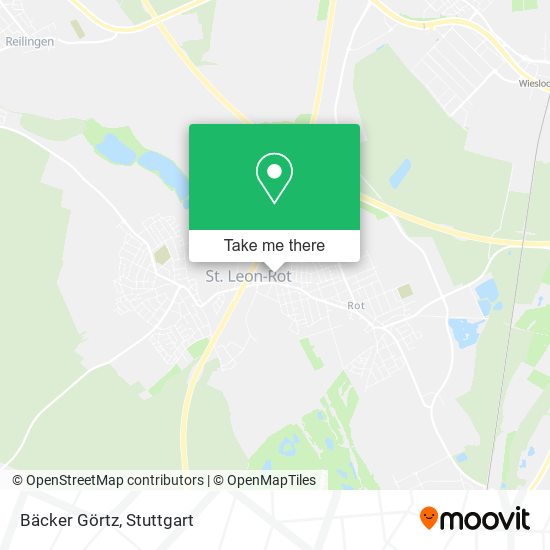 Bäcker Görtz map