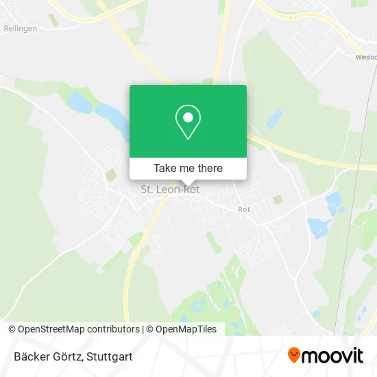 Карта Bäcker Görtz