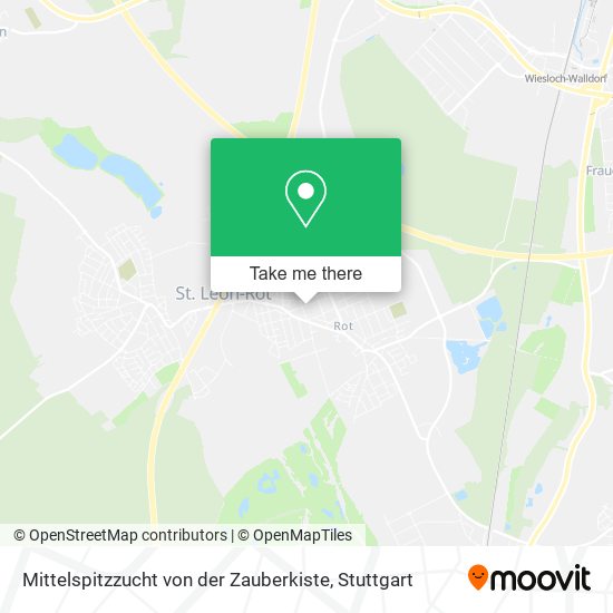 Mittelspitzzucht von der Zauberkiste map
