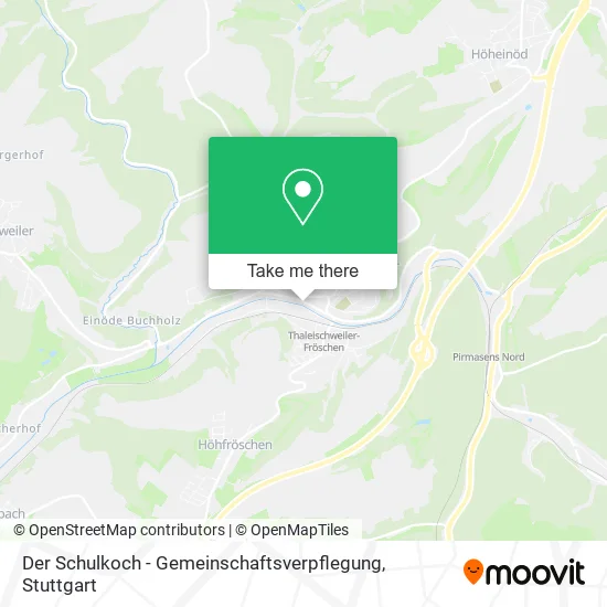 Карта Der Schulkoch - Gemeinschaftsverpflegung