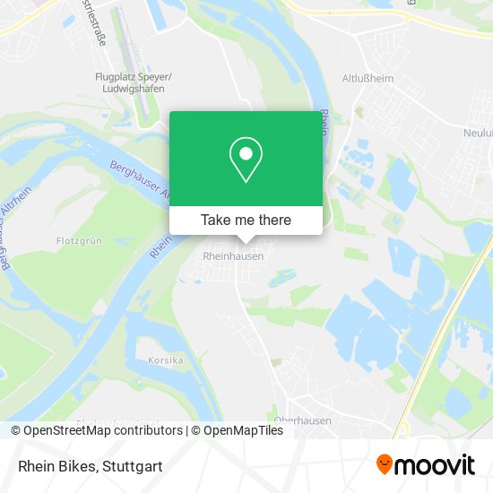 Rhein Bikes map