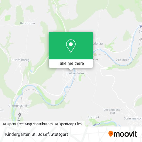 Kindergarten St. Josef map