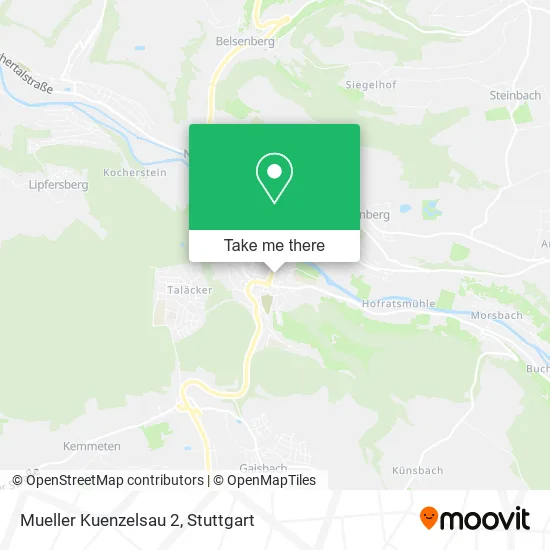Карта Mueller Kuenzelsau 2