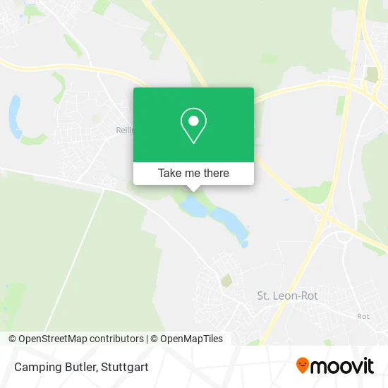 Карта Camping Butler