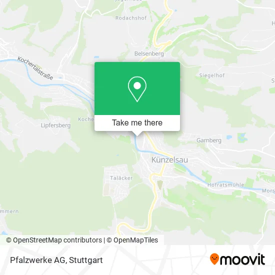Карта Pfalzwerke AG