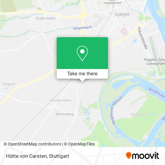 Hütte von Carsten map