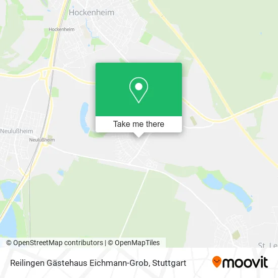 Карта Reilingen Gästehaus Eichmann-Grob