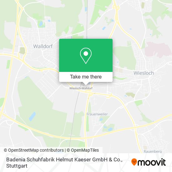 Badenia Schuhfabrik Helmut Kaeser GmbH & Co. map