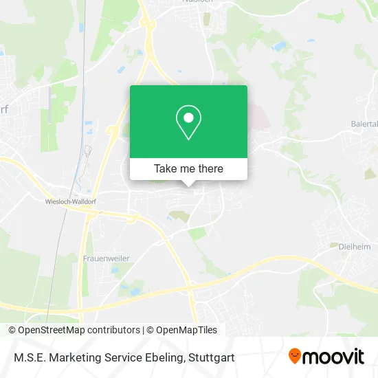 Карта M.S.E. Marketing Service Ebeling
